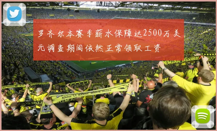 罗齐尔本赛季薪水保障达2500万美元调查期间依然正常领取工资